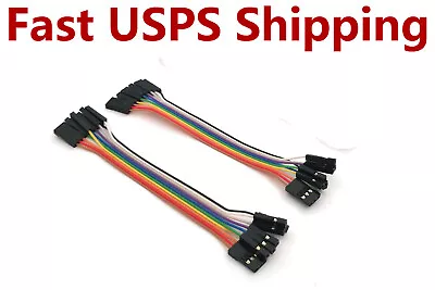 2 Pcs Flight Controller To RX Jumper Cable For APM MultiWii & Other FCs Q2156 • $5.99