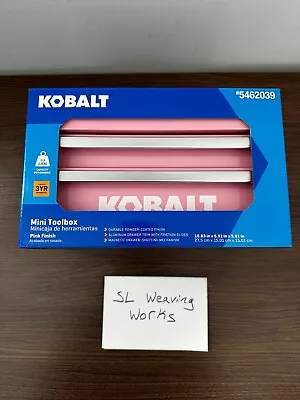 Kobalt Mini 2 Drawer Steel Tool Box Pink 25th Anniversary • $39.96