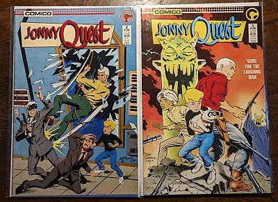 Johnny Quest Comics #2 & #3 Dave Stevens July & August 1986 Issues. Very Good.  • $17.99