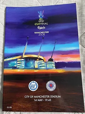 2008 UEFA Cup Final Programme - Zenit V Rangers  • £1