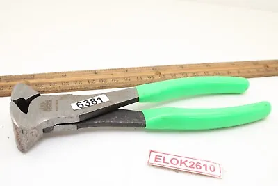 MAC Tools P301798G 7  Green Handle End Snipper Nipper Side Cutter Pliers  USA • $39.99