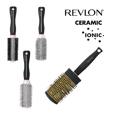 REVLON Professional Salon Wig & Hair BrushCeramic IonicPerfect HairStyle Brush • £7.74