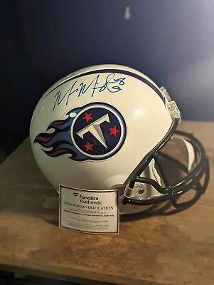 Marcus Mariota Autograph Signed Full Size Replica Titans Helmet Fanatics Auth. • $120