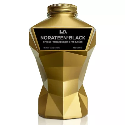 LA MUSCLE Norateen® Black - World First Muscle Builder AND Fat Burner In One • $129.99