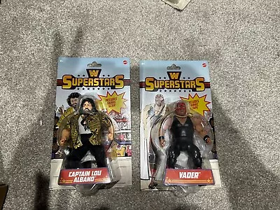 WWE Mattel Superstars Series 7 Captain Lou Albano & Vader Lot • $69.99