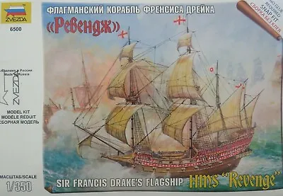 £15.99 • Buy HMS REVENGE SIR FRANCIS DRAKES FLAGSHIP 1/350 Scale (Zvezda)