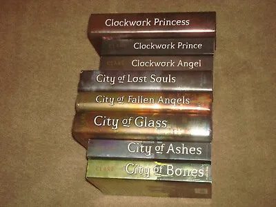 Cassandra Clare 8 Book LOT The Mortal Instruments Infernal Devices Series Set YA • $37.95