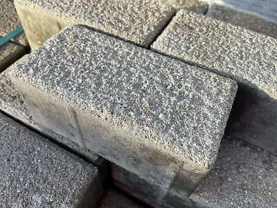 £160 • Buy Premium Stone Grey Bradstone Heavy Duty Parliament Block  200mmx100x 80 Mm