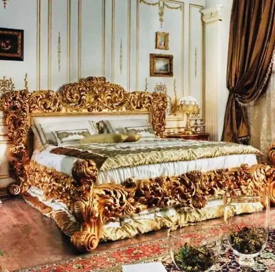 £8000 • Buy Baroque/ Rococo Style Luxury King Size Bed
