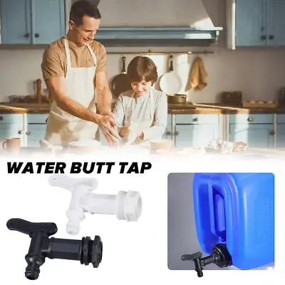 Universal Replacement Water Butt Tap Barrel Plastic Home Rain-Brew; Adaptor Q6O4 • £2.65