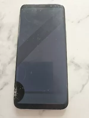 FAULTY Samsung Galaxy S8 Plus In Black • £19.99