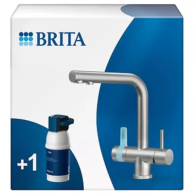 BRITA Mypure P1 3-Way Water Filter Tap Rectangle Reduces Chlorine & Limescale • £299.92