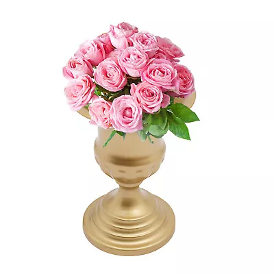 10pcs Vase Wedding Flower Vase Stand Metal Vase Party Christmas Table Decor Gold • $52