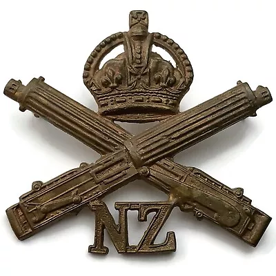 Original WW1 New Zealand Army Machine Gun Corps NZMGC Cap Badge • £44.99