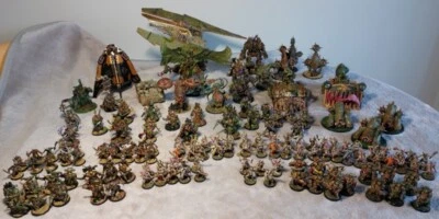 £35 • Buy Death Guard Army Painted - Warhammer 40k Games Workshop