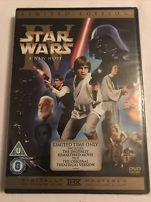 £9.99 • Buy Star Wars: Episode IV: A New Hope - Ltd Edition (2 DVD Set) New & Sealed (NF18)