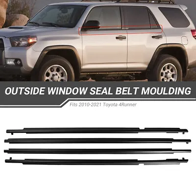 Car Outside Window Weatherstrip Seal Belt Moulding For Toyota 4Runner 2010-2021  • $33.90