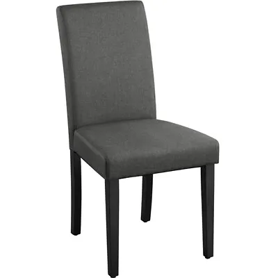 4pcs Dining Chair Kitchen Fabric Upholstered Chair For Dining Living Room Modern • £92.99