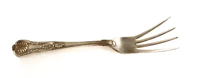 EPNS A1 Antique 8” Serving Fork Kings Design Sheffield England Silver Plate Rare • $25.90