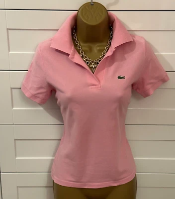 £14.99 • Buy Lacoste Sport Women's Pink Polo T-Shirt UK10-12