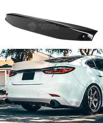 Ducktail Spoiler For Mazda 6 Atenza GJ GL 2015 - 2022 Rear Trunk Wing Boot Lip • $200