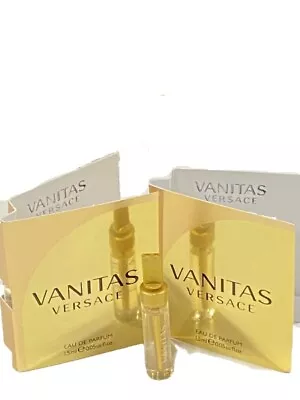 2 X Versace Vanitas 0.05oz/1.5ml EDP For Women- New Sample • $11