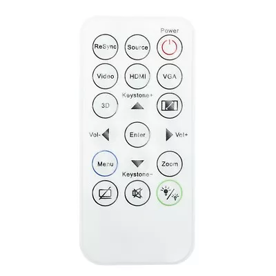 New Replace Remote For Optoma Projector DS344 S316 DS344 DX345 X315 X316 DS346 • $10.99