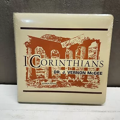 1 Corinthians By J. Vernon McGee Sermon Cassette Tape Set W/Case New & Sealed • $69.99