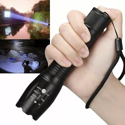 Lamparas De Mano Recargables USB Linternas LED Antorcha Foco Exterior Flashlight • $7.99