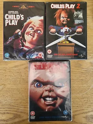 £26.65 • Buy Childs Play Trilogy Complete 1 2 3 Movie Collection Plus Seed Of Chucky Dvd