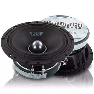 Sundown Audio 6.5  4 Ohm Car Midrange Loudspeaker Mid Range Speaker LCMR-6.5-4 • $54.99