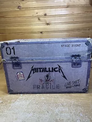 Live Shit Binge & Purge Box Set By Metallica CD And VHS 1993 3 Discs 3 Tapes • $36.21