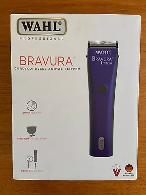 Wahl Bravura Cordless Pet Clipper - Only Used Once • $50