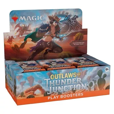 Magic The Gathering Outlaws Of Thunder Junction Play Booster Box PRESALE • $254.95