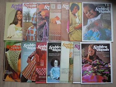 Golden Hands Magazine. Parts 17 To 30  Marshall Cavendish Vintage 1970's • £5
