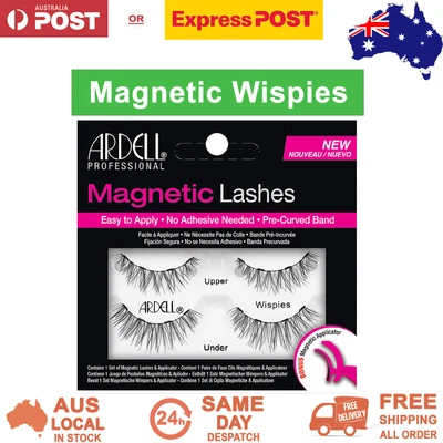 $22.50 • Buy Ardell Magnetic Lashes Wispies Black Fake False Eyelash Eye Extension