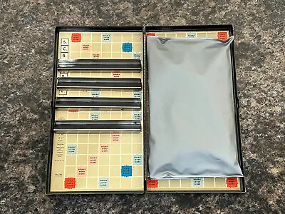 Vintage Scrabble Travel  Edition (1954) Metal With Magnetic Tiles • £67.55