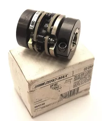 Zero-Max 6P18C Double Flex Composite Coupling 5/8  X 5/8  Bore 1.85  OD • $100