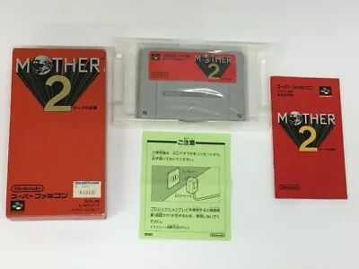 Nintendo Super Famicom Mother 2 SFC W/ Box From Japan(#60198) • $53.99