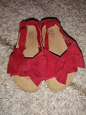 ZARA Toddler Girl Sandals Size 26 (9US) • $24.99