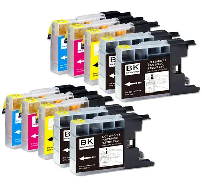 10P Quality Ink Combo Set Fits Brother LC75 XL MFC-J435W MFC-J5910DW MFC-J625DW • $16.09