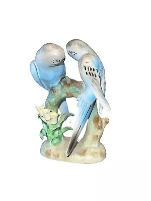 California Creations By Bradley Ceramic Tropical Parakeet Figurine Japan Vintage • $20.99