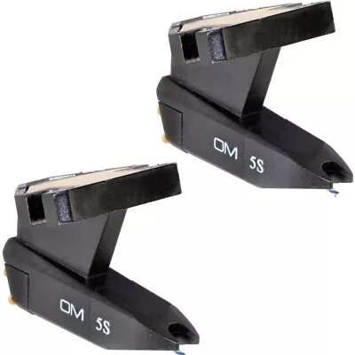 2-Pack Ortofon OM-5S General Purpose Moving Magnet DJ Turntable Cartridge • $119.98