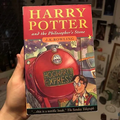 Harry Potter And The Philosopher's Stone By J. K. Rowling (Paperback 1997) • $25