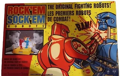 Rockem Sockem Robots Rock Marx Sock Classic Boxing Match • $39.99