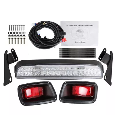 Golf Cart LED Light Bar Kit With LED Taillights For 1996-2013 EZGO TXT • $80.50