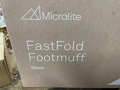 £60 • Buy Micralite Fastfold Footmuff
