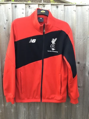 £17.99 • Buy Liverpool Football Jacket New Balance Large Training Kit Track Top 2015 2016 DT5