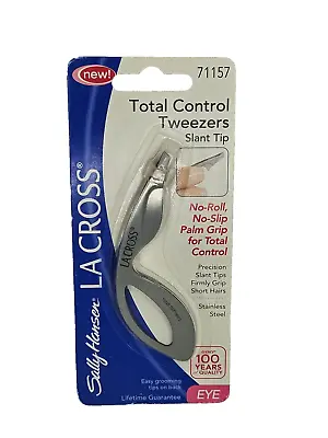 Sally Hansen La Cross- Total Control Eye Tweezers Slant Tip 71157 • $33