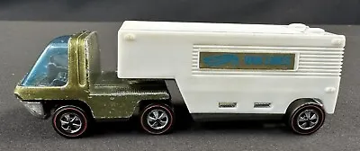 RARE Hot Wheels Redline Olive W/ Gray Int. Heavyweights Moving Van 1969 1970 • $79.95